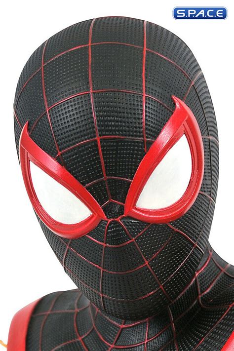 Miles Morales Legend In 3d Bust Marvels Spider Man Miles Morales