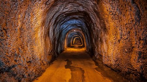 Tunnel Manmade Underground Lights Hd Wallpaper Pxfuel