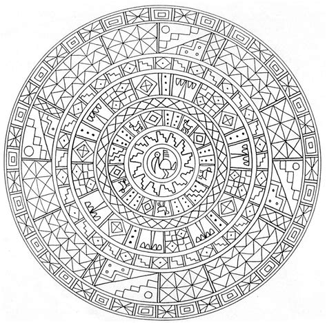 Aztecs Coloring Pages Coloring Home