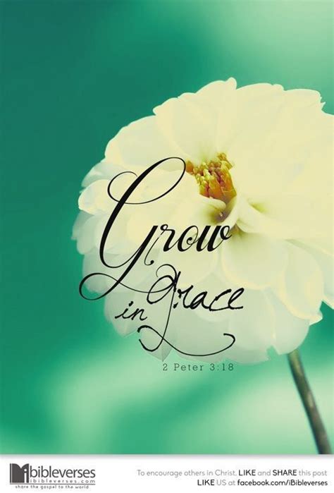 Grow In Grace Gods Grace Christian Friends Christian Quotes Verse