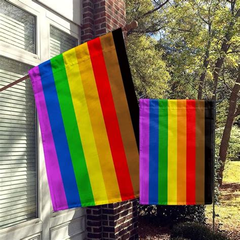 Philadelphia Pride Flag Lgbt Rainbow Flag Philly Pride Flag Etsy