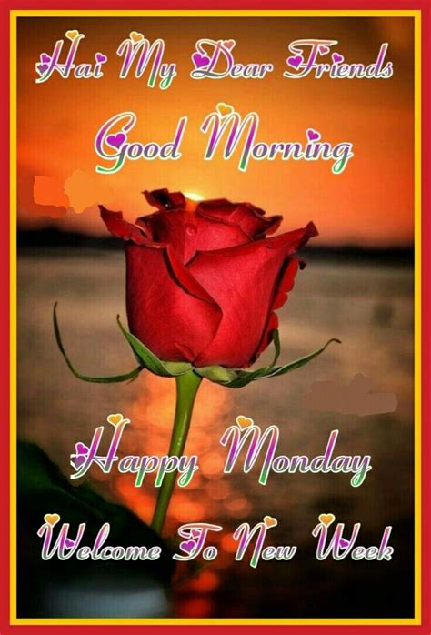 Days Of Week New Week Good Morning Quotes For Him Monday Morning