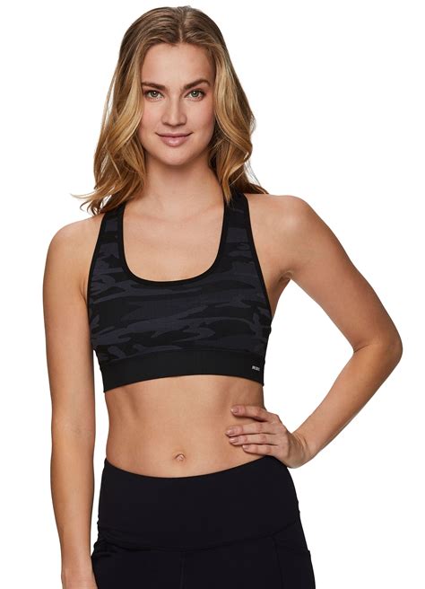 Rbx Rbx Active Womens Athletic Fashion Racerback Seamless Low Impact