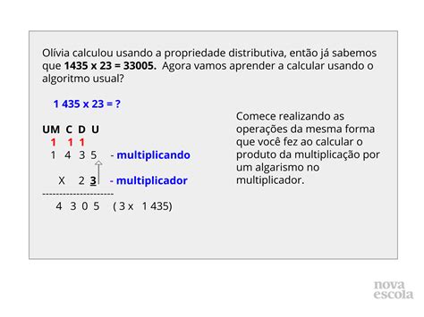 Algoritmo Da Multiplicação 2 Algarismos No Multiplicador Planos De