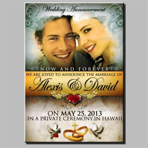 Best Wedding Poster 14 Free Templates In Psd Eps Ai 
