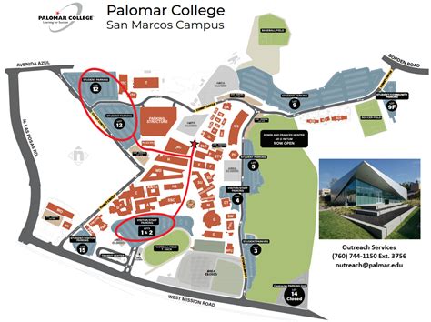 San Marcos Palomar Campus Map Gisele Ermentrude