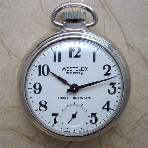 Westclox Pocket Watch Widgetpoliz