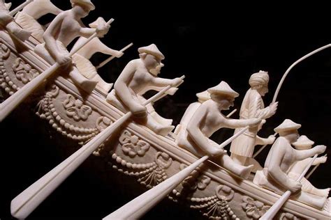 The World Famous Ivory Carving Craftsmen Of Bengal Patronized By The