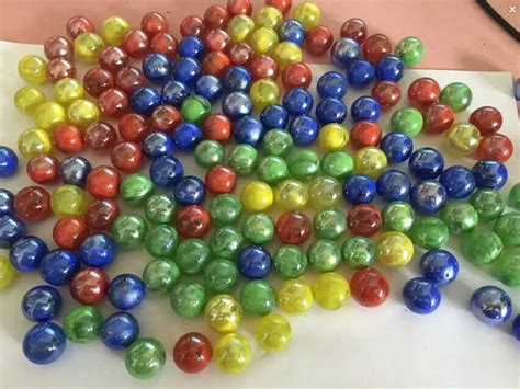 Free Shipping 20pcs 16mm Solid Colour Glass Marble Ball 16cm Colourful
