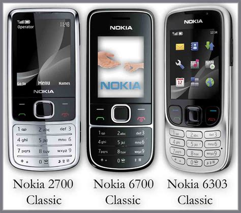 Leading The New Collection Is The Nokia 6700 Classic Which Continues