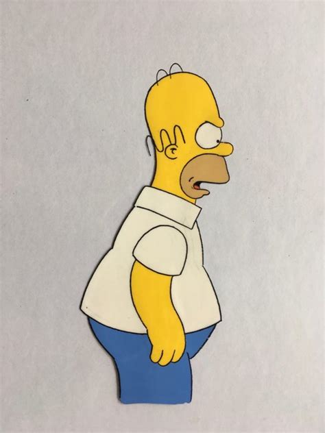 Homer Simpson Side View