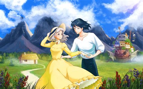 Our team searches the internet for ipad/iphone/android users: Howl's moving castle Sophie Hatter and Prince Justin HD ...