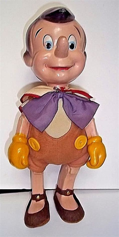 Vintage Walt Disney Pinocchio 14 Knickerbocker Toy Company 1930s