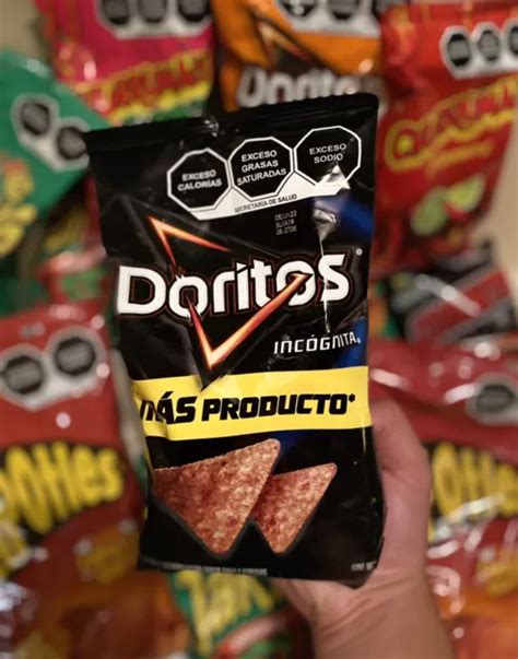 Mexican Chips Doritos Black Incognita Sabritas Bags G Each Picclick