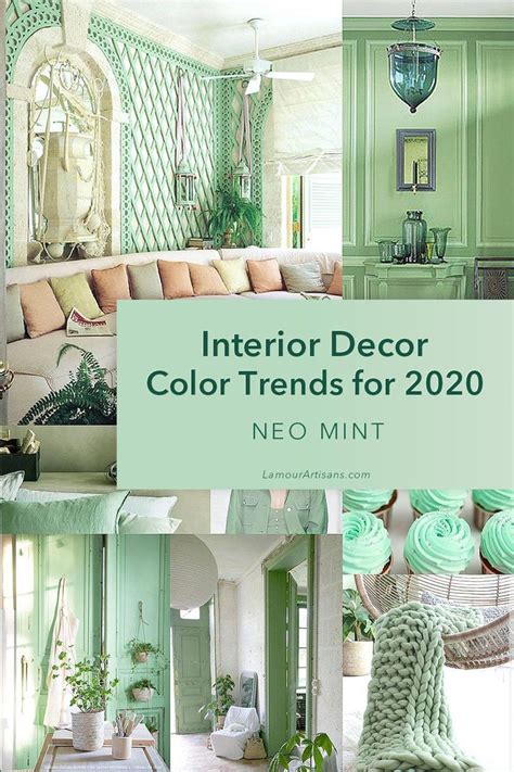Interior Decor Color Trends For 2020 Green Home Decor Trending Decor