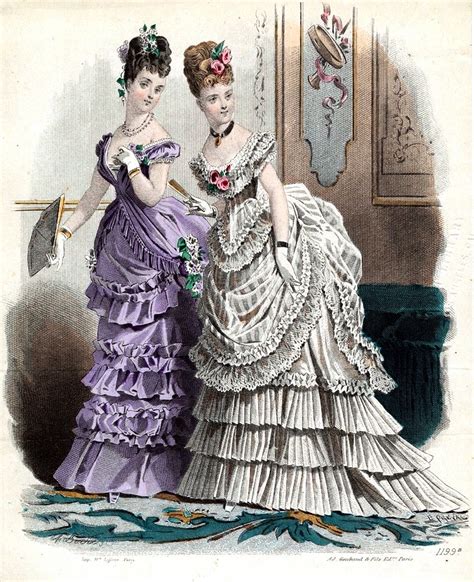 Victorian Fashion Print No 21 Charmainezoes Marvelous Melange Flickr