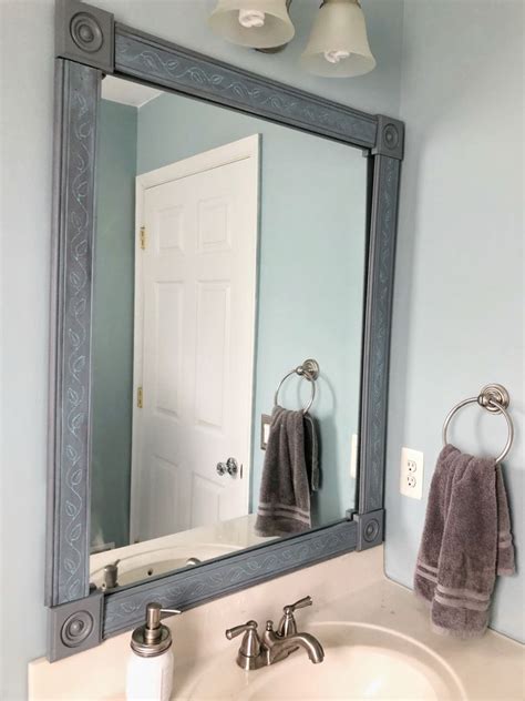 Diy Mirror Frame Bathroom 10 Diy Ideas For How To Frame That Basic Bathroom Mirror We Just