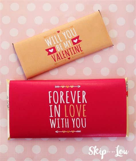 Creating a candy buffet table, dressing up party favors, or branding your business? michelle paige blogs: 10 Free Printable Candy Bar Wrapper Valentines