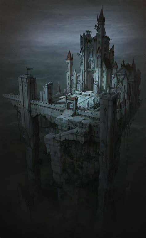 Artstation The Ruins Earl Lan Fantasy Landscape Fantasy Concept