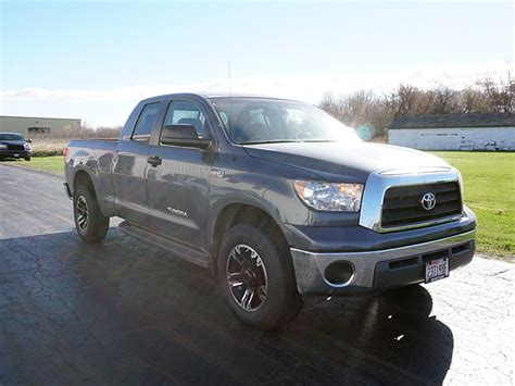After changing the tires on the tundra, i didn't initially realize that the height of my truck had ever so slightly increased by a couple of inches. 2007 Toyota Tundra - 18x9 Ultra Wheels 275/65R18 Toyo Tires