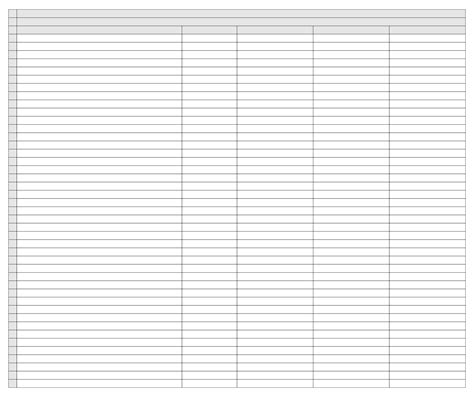 10 Best Free Printable Spreadsheets Templates PDF For Free At Printablee