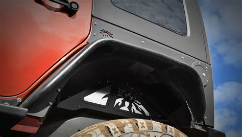 Poison Spyder Rear Inner Fender Flare Kit For 07 18 Jeep Wrangler Jk
