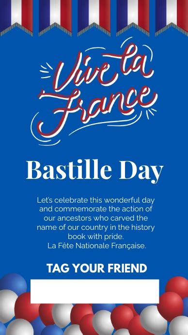 Bastille Day Template Postermywall