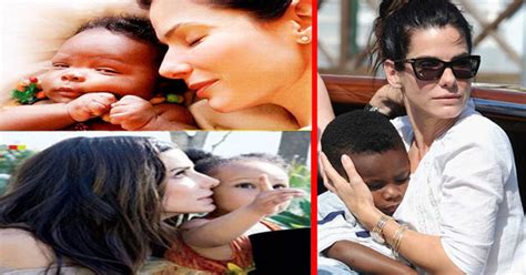 All this while raising her two children. Sandra Bullock presents her adopted children Louis & Laila ...