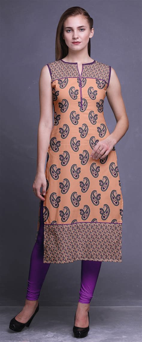 Bimba Print Straight Kurtis For Women Sleeveless Kurti For Women Indian Bp 183e Ebay