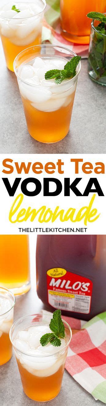 Lidia krupka design greene acres. Sweet Tea with Vodka and Lemonade made with @DrinkMilos ...