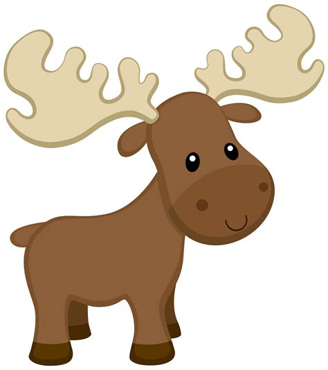 Woodland Clipart Moose Woodland Moose Transparent Free