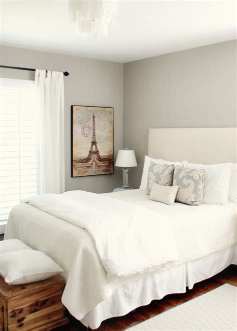 Bedroom Makeover W Sherwin Williams Amazing Gray Interiors Bas
