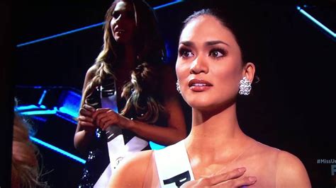 Miss Universe 2015 Steve Harvey Fail Announces Wrong Winner Youtube