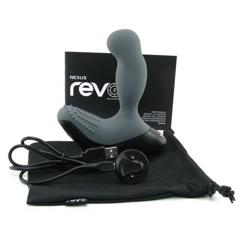 Nexus Revo 2 Rechargeable Vibrating Silicone Rotating Prostate Massager