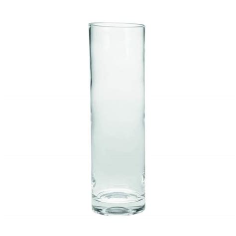 Select from versatile mason jars suitable for any ocassion, sturdy stemless wine glasses, elegant wine glasses, to fun beer mugs, and. Sia Green Shop - Clear glass cylinder vase 31cm - Habitat