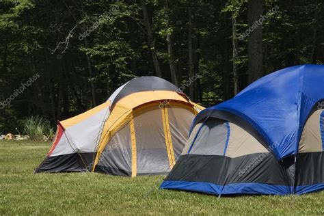 Picture Tents Camping Camping Tents — Stock Photo © Jilllang 8218534