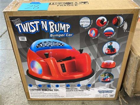 Xootz Twist N Bump Electric Bumper Car In Box Earl S Auction Company