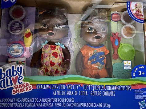 Baby Alive Snackin Twins Luke And Lily African American 2017 Nib Ebay