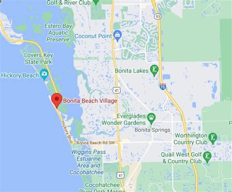 Where Is Bonita Beach Village Bonita Springs Nbhd Florida See Area