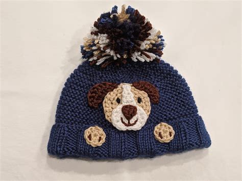 Peek A Boo Puppy Hat — Knit Paint Sew