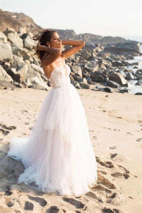 Colorful Beach Sunset Bridal Shoot Hey Wedding Lady