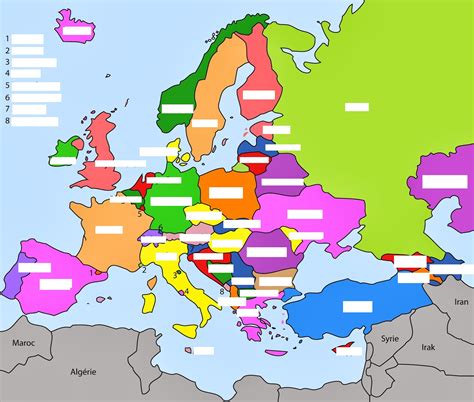 Pays Et Capitales D Europe PrimaNYC Com
