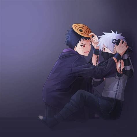 Pin Em Kakashi And Obito