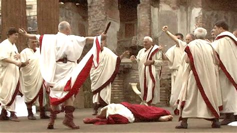 Dictator Stabbed To Death In Roman Reenactment Nbc News
