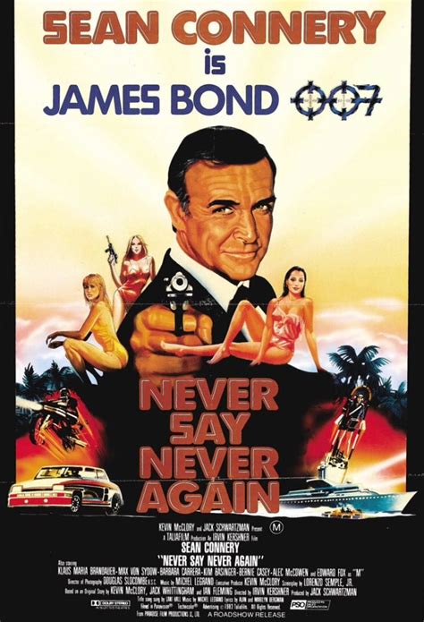 Prime members enjoy free delivery and exclusive access to music, movies, tv shows, original audio series, and kindle books. Sean's last turn as BOND in NEVER SAY NEVER AGAIN(1983 ...