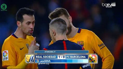 Nobartv menghadirkan streaming bola online dengan kualitas hd tanpa buffering yang bisa ditonton gratis baik dari pc , laptop, tablet maupun hp. Summary Real Sociedad vs Barcelona 1-0 La Liga 9-4-2016 ...