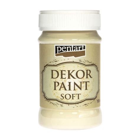 DEKOR SOFT 100ML PENTART IVORY ΧΡΩΜΑΤΑ ΚΙΜΩΛΙΑΣ IVORY DEKOR SOFT