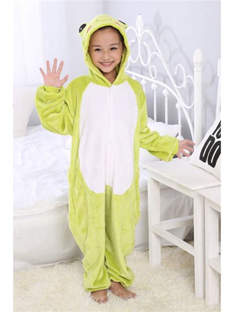 Frog Onesie Kigurumi Pajamas Kids For Kids