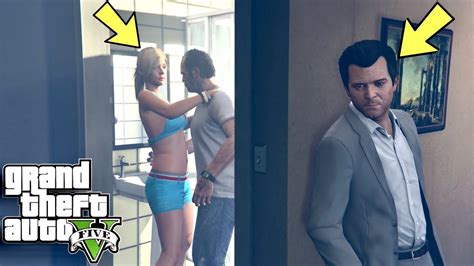 What Trevor And Tracey Do In The Motel Room In Gta 5 Michael Caught