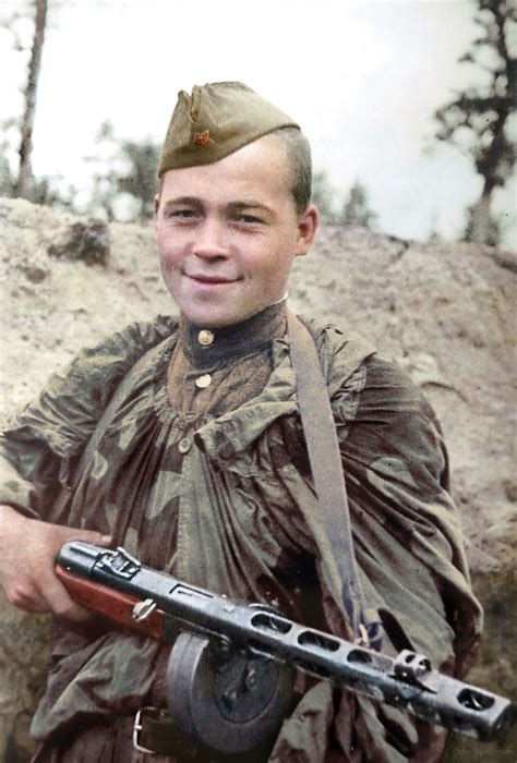 Flickrplysaur Red Army Soldier With Shpagin Ppsh